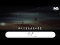 毛不易 一葷一素『月兒明 風兒輕 一定是你來時太小心』【動態歌詞lyrics】