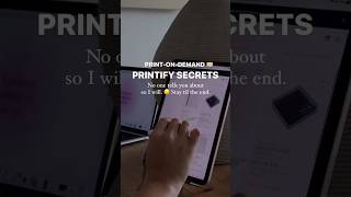 Start a business with $0 + no inventory! Printify is the 🐐 for print-on-demand.