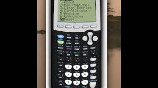 How to Clear a TI 84 Calculator's Memory