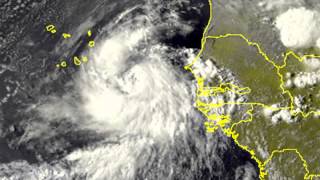 Hurricane Fred near Cape Verde / Fred hurrikán a Zöld-foki szigeteknél (2015.08.30-31.)