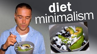 Why I'm a Diet Minimalist- MINIMALISM, WEIGHT LOSS, AND RECOVERY