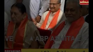 Gandhinagar: Bhupendra sinh and Ramanlal Light Moment