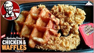 KFC® | Kentucky Fried Chicken \u0026 Waffles Review! 🐔💯😊