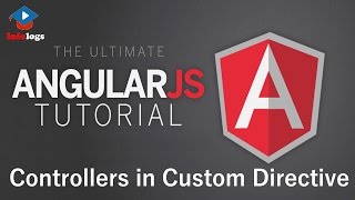 AngularJS Video Tutorials - Add Controllers in Custom Directive