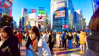 [4K] Walking Tour from Harajuku to Shibuya. Tokyo, Japan.