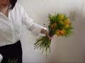 フラワーアレンジメント春のブーケレッスン－余ったお花で花束を－