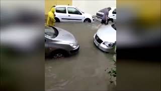 Francie, Gard, Nimes - Rekordní povodeň / Record flood hit France - 15.9.2021