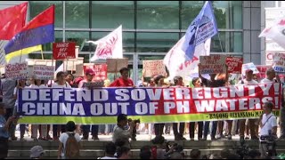Protesters denounce China's claim to South China Sea