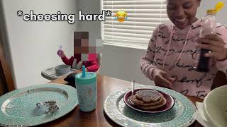 Making Breakfast Happen with a Busy Toddler | Christian Mom Vlog