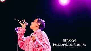 Demi Lovato - Anyone (Live Acoustic Performance)