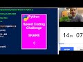 Python Speed Coding: Snake Game