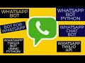 Whatsapp Bot|Bot For Whatsapp|Whatsapp Bot Using Python|Whatsapp Twilio Bot|Whatsapp Chat Bot|Part:1