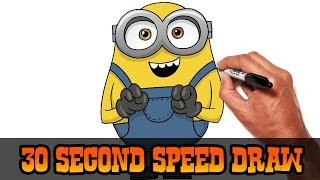 Bob (Minions)-  30 Second Speed Draw
