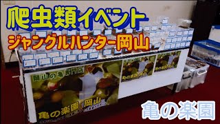 爬虫類イベントジャングルハンター岡山 亀の楽園 岡山