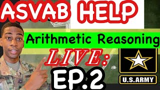 LIVE : ASVAB Study Session (Arithmetic Reasoning)