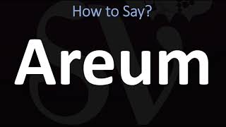 How to Pronounce Areum? (CORRECTLY)