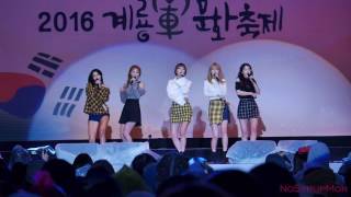 [1080p] 161001 헬로비너스 계룡군문화축제 \u0026 지상군페스티벌 전야제 - 비너스(VENUS)