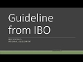 IB Physics IA (Pt 2) - Guideline from IBO