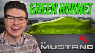 Ford Introduces the NEXT Mustang... A GREEN HORNET? ( Breakdown)