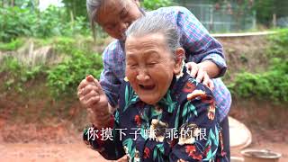 《老王有李》农村两婆媳拉家常，一圈人笑的肚子疼，90岁婆婆还要动手打人