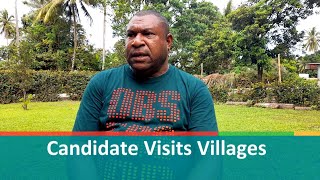 Candidate Visits Villages