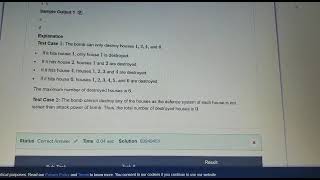 Bomb the base codeshef solution