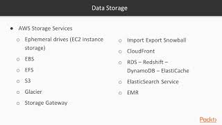 AWS Data Security: Data Storage and Classification|packtpub.com