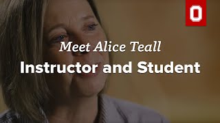 Meet Alice Teall - Instructor and Student