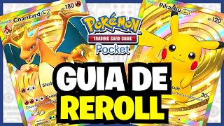 Guia Pokémon TCG Pocket - Como reiniciar conta e conseguir CARTAS RARAS DE GRAÇA