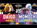 SF6 🔥 Daigo (#1 Ranked Ken) vs Momochi (#1 Ranked Ed) 🔥 SF6 High Level Gameplay