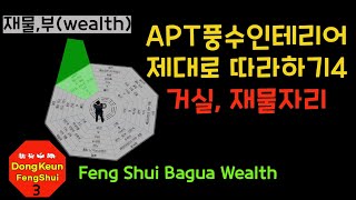 Dong Keun FengShui 3-How to find wealth in an apartment living room.