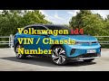 Volkswagen id4 (Electric) VIN Location / Chassis Number Location CareDrive