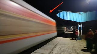 Rarest Route Diverted 130 kmph Sealdah and Howrah Rajdhani Shatters on Patna Line Bolt Past SLD🔥🔥