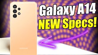 Galaxy A14 NEW Specs REVEALED via New Certifications!!!