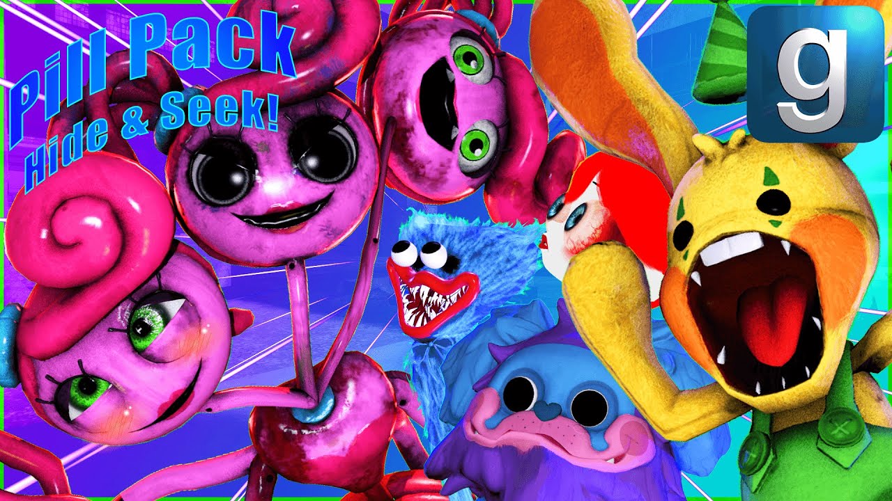 Gmod Poppy Playtime | Pill Pack Hide & Seek!