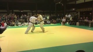 kyokushin karate 2016年極真京都大会 極真関西 小森シュウト 一般上級の部 決勝