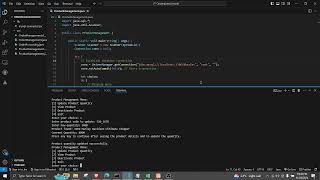 Product Management Using Java Console