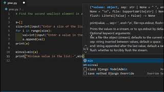 Find the second smallest element in an array || Python Program to Find Second smallest number