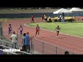 lavanya williams mickaila haisley tricha walker girls 100m all comers meet 5