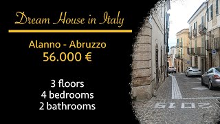 Live in the Center of Alanno in Abruzzo for CHEAP