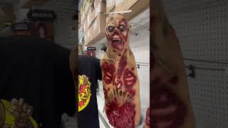 Party City- Halloween store tour #halloween #animatronics #codeorange #hangingprops #clowns