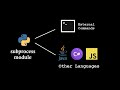 subprocess module to run other languages or external commands in python