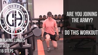 BRITISH ARMY  | DO THIS WORKOUT | I'M BACK IN THE GYM