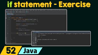 if Statement – Exercise