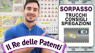 SORPASSO - IL RE DELLE PATENTI - PATENTE B - ESAME DI TEORIA