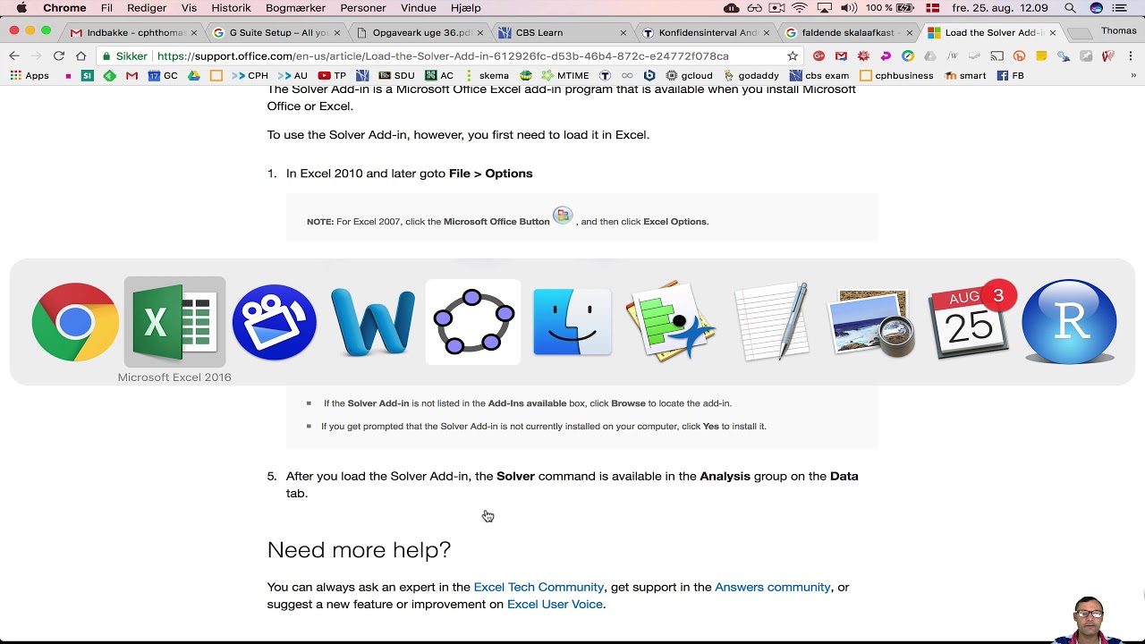 Excel Solver Tutorial Casapol