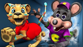 CHUCK E CHEESE IS CHASING ME... (Gmod Sandbox)