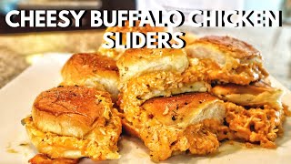 Cheesy Buffalo Chicken Sliders | Super Bowl Food Recipes