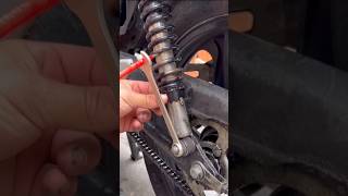 Motorcycle bumper spring up down #shorts #motorcycle #amazingfacts  #weldingtipsandtricks