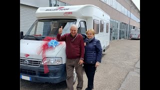 Consegna Roller Team Granduca 255 S Camper Semintegrale usato